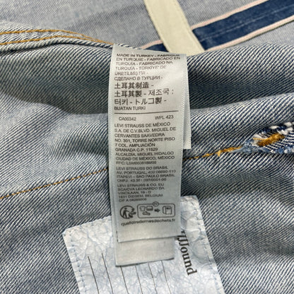 【中古品】【メンズ】 Levi's リーバイス × JJJOUND ジョウンド 別注 コラボ DENIM UTILITY JACKET PC9-A5576-000070506-0217 デニム ユーティリティ ジャケット ライトアウター Gジャン 145-260523-ko-02-fuzh サイズ：L カラー：インディゴ 万代Net店