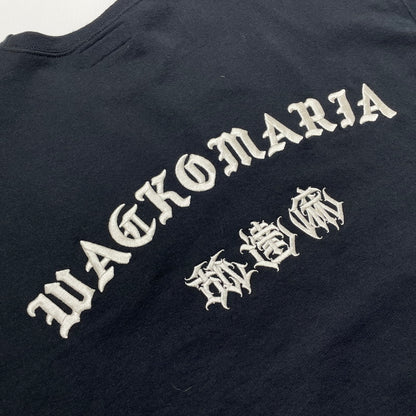 【中古品】【メンズ】 WACKOMARIA ワコマリア × 舐達麻 コラボ HIGHTIMES SWEAT ハイタイムス スウェット トップス トレーナー 140-260523-ko-16-fuzh サイズ：XL カラー：ブラック 万代Net店