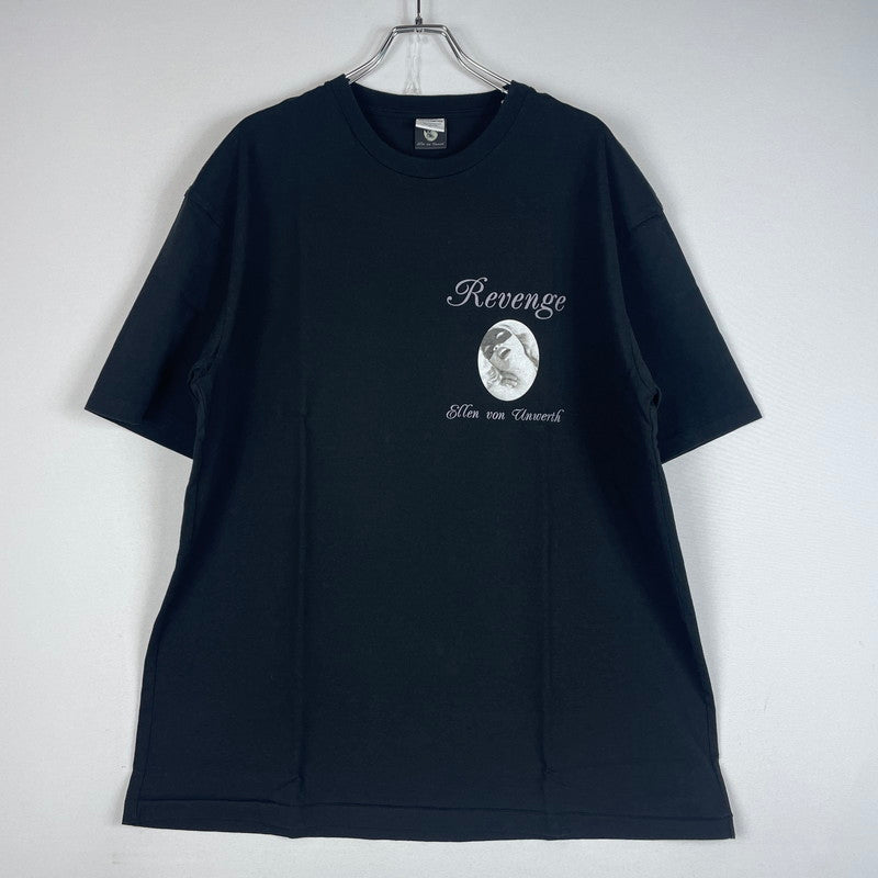 【中古品】【メンズ】 WACKOMARIA ワコマリア ELLEN VON UNWERTH TEE EVU-WM-WT 02 エレン フォン アンワース Tシャツ 半袖 トップス 140-260521-ss-01-fuzh サイズ：XL カラー：ブラック 万代Net店