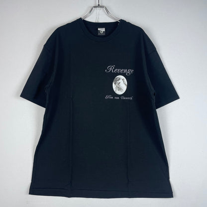 【中古品】【メンズ】 WACKOMARIA ワコマリア ELLEN VON UNWERTH TEE EVU-WM-WT 02 エレン フォン アンワース Tシャツ 半袖 トップス 140-260521-ss-01-fuzh サイズ：XL カラー：ブラック 万代Net店