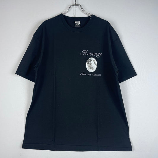 【中古品】【メンズ】 WACKOMARIA ワコマリア ELLEN VON UNWERTH TEE EVU-WM-WT 02 エレン フォン アンワース Tシャツ 半袖 トップス 140-260521-ss-01-tei サイズ：XL カラー：ブラック 万代Net店