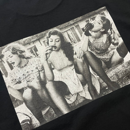 【中古品】【メンズ】 WACKOMARIA ワコマリア ELLEN VON UNWERTH TEE EVU-WM-WT 02 エレン フォン アンワース Tシャツ 半袖 トップス 140-260521-ss-01-fuzh サイズ：XL カラー：ブラック 万代Net店