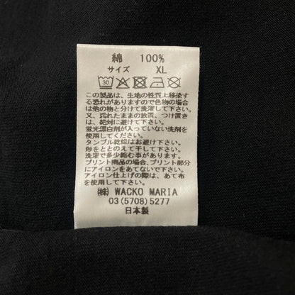 【中古品】【メンズ】 WACKOMARIA ワコマリア ELLEN VON UNWERTH TEE EVU-WM-WT 02 エレン フォン アンワース Tシャツ 半袖 トップス 140-260521-ss-01-fuzh サイズ：XL カラー：ブラック 万代Net店