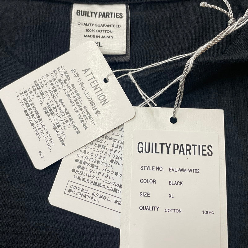 【中古品】【メンズ】 WACKOMARIA ワコマリア ELLEN VON UNWERTH TEE EVU-WM-WT 02 エレン フォン アンワース Tシャツ 半袖 トップス 140-260521-ss-01-fuzh サイズ：XL カラー：ブラック 万代Net店