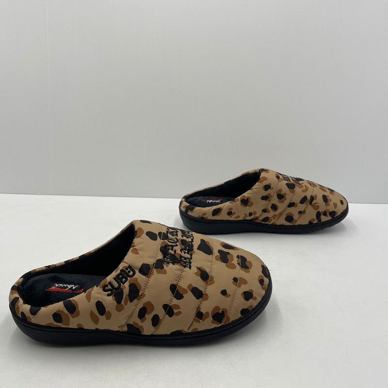 【中古品】【メンズ】 ACKO MARIA ワコマリア NANGA SUBU LEOPARD AORORA WINTER SANDALS ナンガ スブ レオパード オーロラ ウィンター サンダル 靴 164-260619-sa-06-tei サイズ：3 カラー：柄 万代Net店