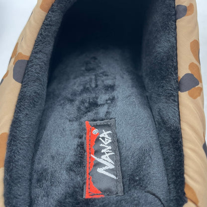【中古品】【メンズ】 ACKO MARIA ワコマリア NANGA SUBU LEOPARD AORORA WINTER SANDALS ナンガ スブ レオパード オーロラ ウィンター サンダル 靴 164-260619-sa-06-tei サイズ：3 カラー：柄 万代Net店