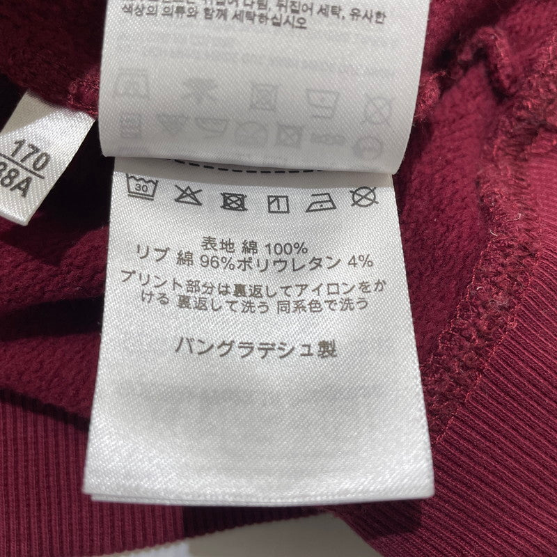 【中古品】【メンズ】 Carhartt WIP カーハート ワークインプログレス FADED POND CORPS SWEAT I036065 フェイデッド ポンド コーズ スウェット トップス トレーナー 145-260523-ko-13-tei サイズ：S カラー：バーガンディ 万代Net店