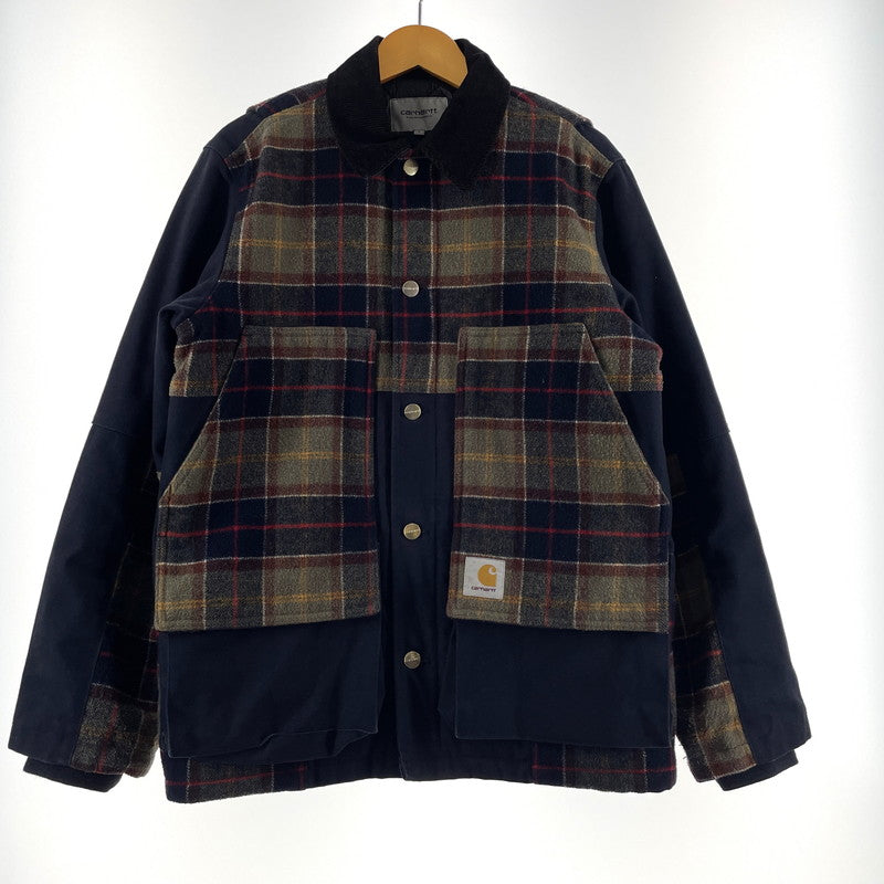 【中古品】【メンズ】 Carhartt WIP カーハート ワークインプログレス HIGHLAND JACKET ハイランド ジャケット アウター ワークジャケット 145-260523-ko-05-fuzh サイズ：S カラー：チェック 万代Net店