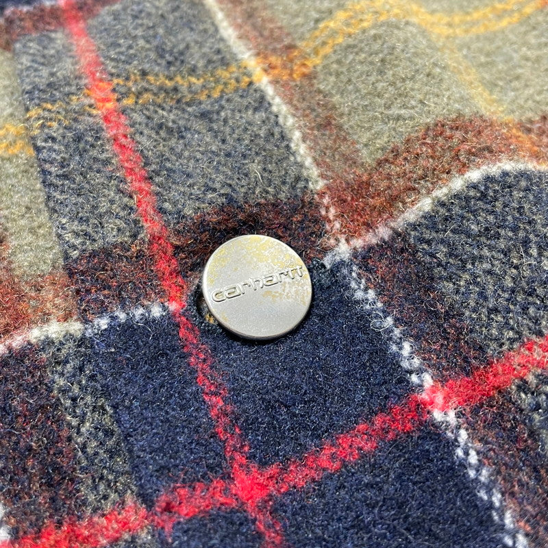 【中古品】【メンズ】 Carhartt WIP カーハート ワークインプログレス HIGHLAND JACKET ハイランド ジャケット アウター ワークジャケット 145-260523-ko-05-fuzh サイズ：S カラー：チェック 万代Net店