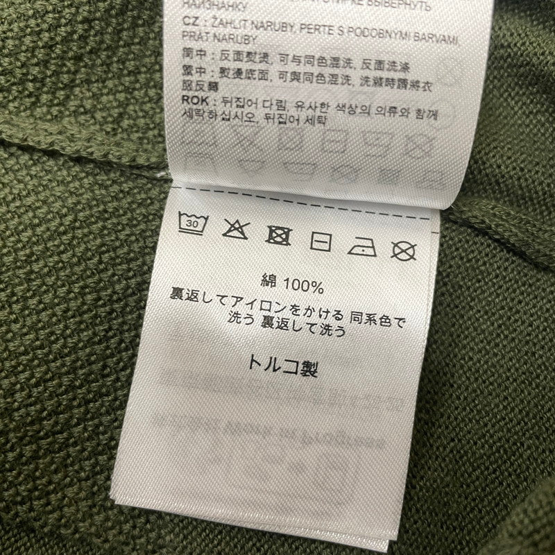 【中古品】【メンズ】 Carhartt WIP カーハート ワークインプログレス S/S CHECKER POLO I034535 ショートスリーブ チェッカー ポロ 半袖 トップス 145-260528-ss-05-tei サイズ：S カラー：ドルグリーン 万代Net店