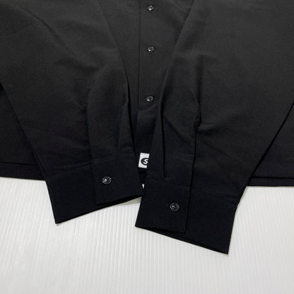 【中古品】【メンズ】 SAPEur サプール L/S BOWLING SHIRT ロングスリーブ ボーリングシャツ 長袖 トップス 142-260523-ko-17-tei サイズ：XXL カラー：ブラック 万代Net店