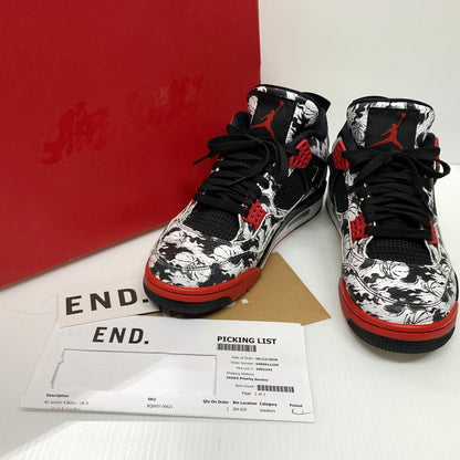 【中古品】【メンズ】 NIKE ナイキ AIR JORDAN 4 RETRO TATTOO BQ0897-006 エアジョーダン4 レトロ スニーカー 靴 シューズ 160-260624-ko-09-tei サイズ：28cm カラー：マルチ 万代Net店