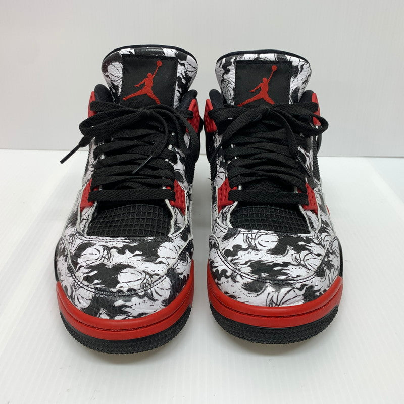 【中古品】【メンズ】 NIKE ナイキ AIR JORDAN 4 RETRO TATTOO BQ0897-006 エアジョーダン4 レトロ スニーカー 靴 シューズ 160-260624-ko-09-tei サイズ：28cm カラー：マルチ 万代Net店