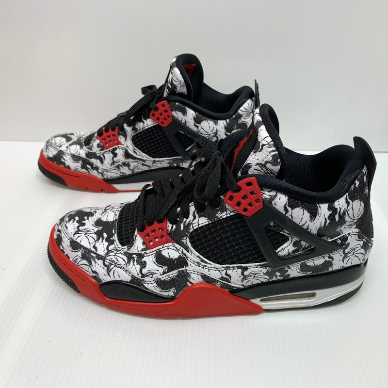 【中古品】【メンズ】 NIKE ナイキ AIR JORDAN 4 RETRO TATTOO BQ0897-006 エアジョーダン4 レトロ スニーカー 靴 シューズ 160-260624-ko-09-tei サイズ：28cm カラー：マルチ 万代Net店