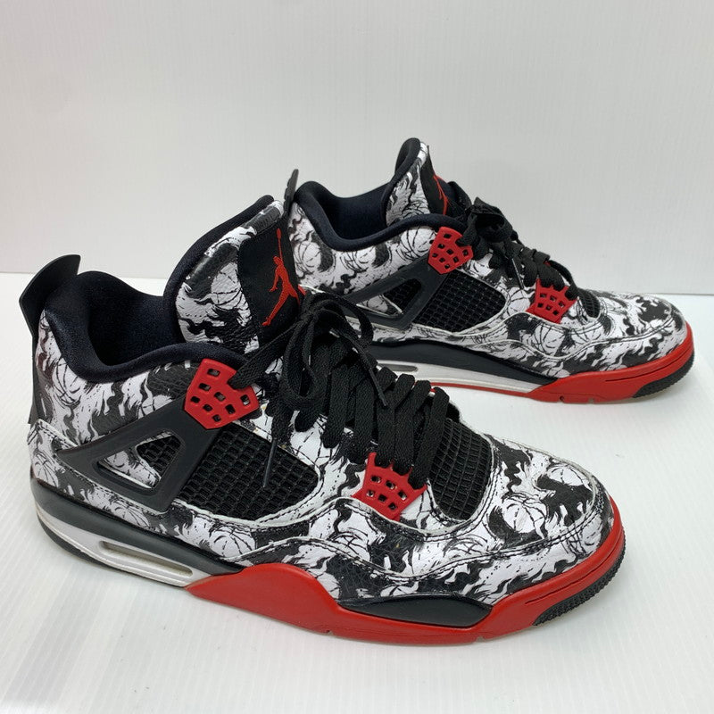 【中古品】【メンズ】 NIKE ナイキ AIR JORDAN 4 RETRO TATTOO BQ0897-006 エアジョーダン4 レトロ スニーカー 靴 シューズ 160-260624-ko-09-tei サイズ：28cm カラー：マルチ 万代Net店