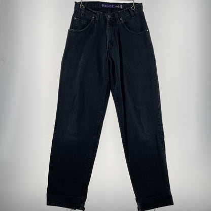 【現状渡し品】【メンズ】 Levi's リーバイス SILVER TAB BAGGY PANTS 40561-1760 シルバータブ バギーパンツ ボトムス デニムパンツ ボタン裏 刻印513 156-260523-ko-21-tei サイズ：W30L32 カラー：ブラック 万代Net店