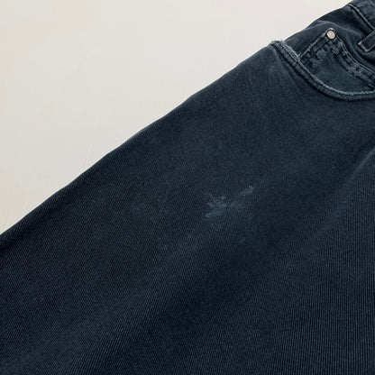 【現状渡し品】【メンズ】 Levi's リーバイス SILVER TAB BAGGY PANTS 40561-1760 シルバータブ バギーパンツ ボトムス デニムパンツ ボタン裏 刻印513 156-260523-ko-21-tei サイズ：W30L32 カラー：ブラック 万代Net店