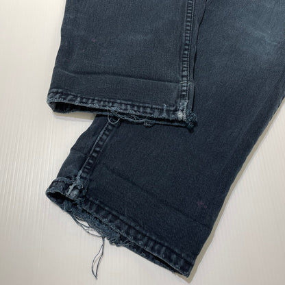 【現状渡し品】【メンズ】 Levi's リーバイス SILVER TAB BAGGY PANTS 40561-1760 シルバータブ バギーパンツ ボトムス デニムパンツ ボタン裏 刻印513 156-260523-ko-21-tei サイズ：W30L32 カラー：ブラック 万代Net店