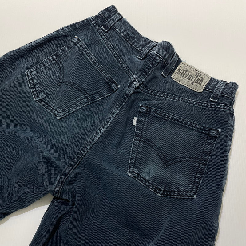 【現状渡し品】【メンズ】 Levi's リーバイス SILVER TAB BAGGY PANTS 40561-1760 シルバータブ バギーパンツ ボトムス デニムパンツ ボタン裏 刻印513 156-260523-ko-21-tei サイズ：W30L32 カラー：ブラック 万代Net店