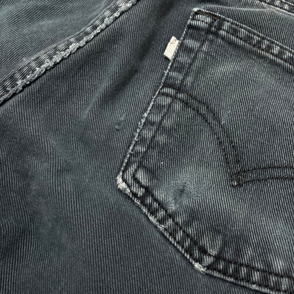 【現状渡し品】【メンズ】 Levi's リーバイス SILVER TAB BAGGY PANTS 40561-1760 シルバータブ バギーパンツ ボトムス デニムパンツ ボタン裏 刻印513 156-260523-ko-21-tei サイズ：W30L32 カラー：ブラック 万代Net店