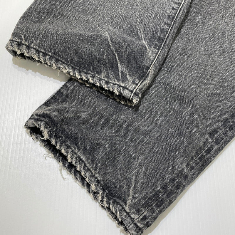 【中古品】【メンズ】 HYSTERIC GLAMOUR ヒステリックグラマー 26SS SLIM STRAIGHT JEANS 02261AP06 スリム ストレート ジーンズ ボトムス デニムパンツ MSR加工 151-260523-ko-23-fuzh サイズ：34 カラー：グレー 万代Net店