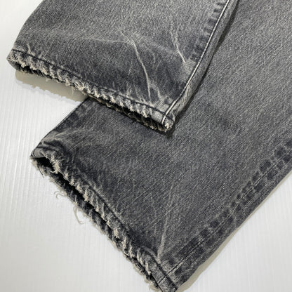 【中古品】【メンズ】 HYSTERIC GLAMOUR ヒステリックグラマー 26SS SLIM STRAIGHT JEANS 02261AP06 スリム ストレート ジーンズ ボトムス デニムパンツ MSR加工 151-260523-ko-23-fuzh サイズ：34 カラー：グレー 万代Net店