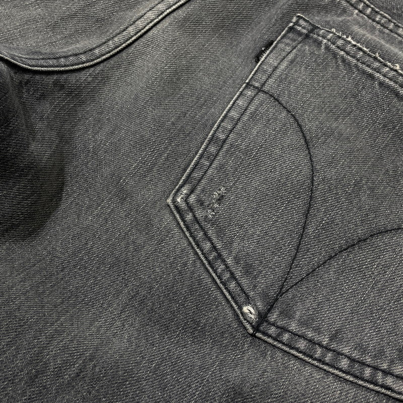 【中古品】【メンズ】 HYSTERIC GLAMOUR ヒステリックグラマー 26SS SLIM STRAIGHT JEANS 02261AP06 スリム ストレート ジーンズ ボトムス デニムパンツ MSR加工 151-260523-ko-23-fuzh サイズ：34 カラー：グレー 万代Net店
