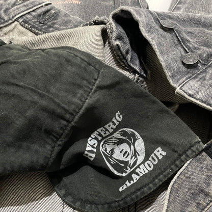 【中古品】【メンズ】 HYSTERIC GLAMOUR ヒステリックグラマー 26SS SLIM STRAIGHT JEANS 02261AP06 スリム ストレート ジーンズ ボトムス デニムパンツ MSR加工 151-260523-ko-23-fuzh サイズ：34 カラー：グレー 万代Net店