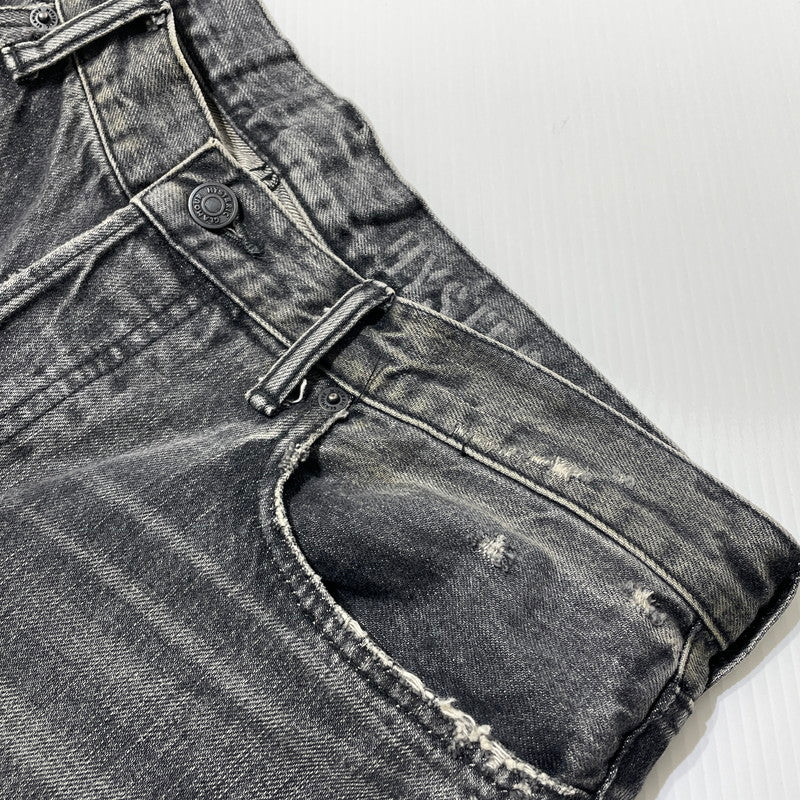 【中古品】【メンズ】 HYSTERIC GLAMOUR ヒステリックグラマー 26SS SLIM STRAIGHT JEANS 02261AP06 スリム ストレート ジーンズ ボトムス デニムパンツ MSR加工 151-260523-ko-23-fuzh サイズ：34 カラー：グレー 万代Net店