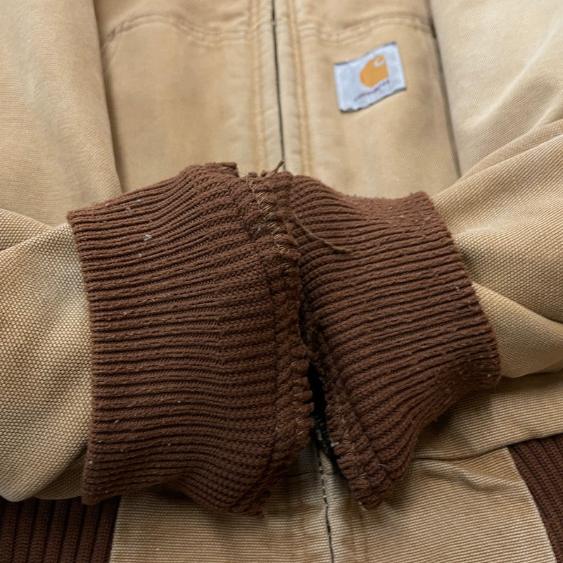 【中古品】【メンズ】 Carhartt カーハート ACTIVE JACKET アクティブジャケット アウター 145-260531-yo-06-tei サイズ：表記なし カラー：ベージュ・ブラウン系 万代Net店
