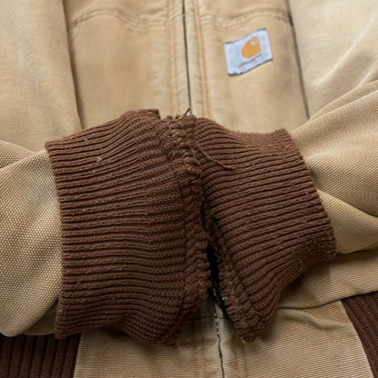 【中古品】【メンズ】 Carhartt カーハート ACTIVE JACKET アクティブジャケット アウター 145-260531-yo-06-tei サイズ：表記なし カラー：ベージュ・ブラウン系 万代Net店