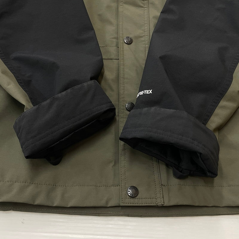【中古品】【メンズ】 THE NORTH FACE ザ・ノースフェイス MOUNTAINJACKET GORE-TEX NP11834 マウンテンジャケット ゴアテックス ライトアウター 144-260531-yo-07-tei サイズ：XL カラー：カーキ 万代Net店