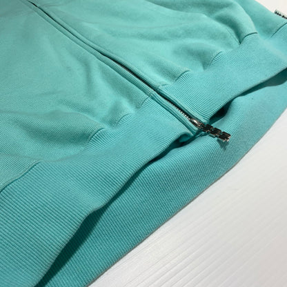 【中古品】【メンズ】 TTT-MSW ティー モダンストリートウエア WAVE LOGO HOODIE TTT-CT-004 ウェーブロゴ フーディ トップス フルジップパーカー 140-260531-ko-10-tei サイズ：L カラー：ミントグリーン 万代Net店