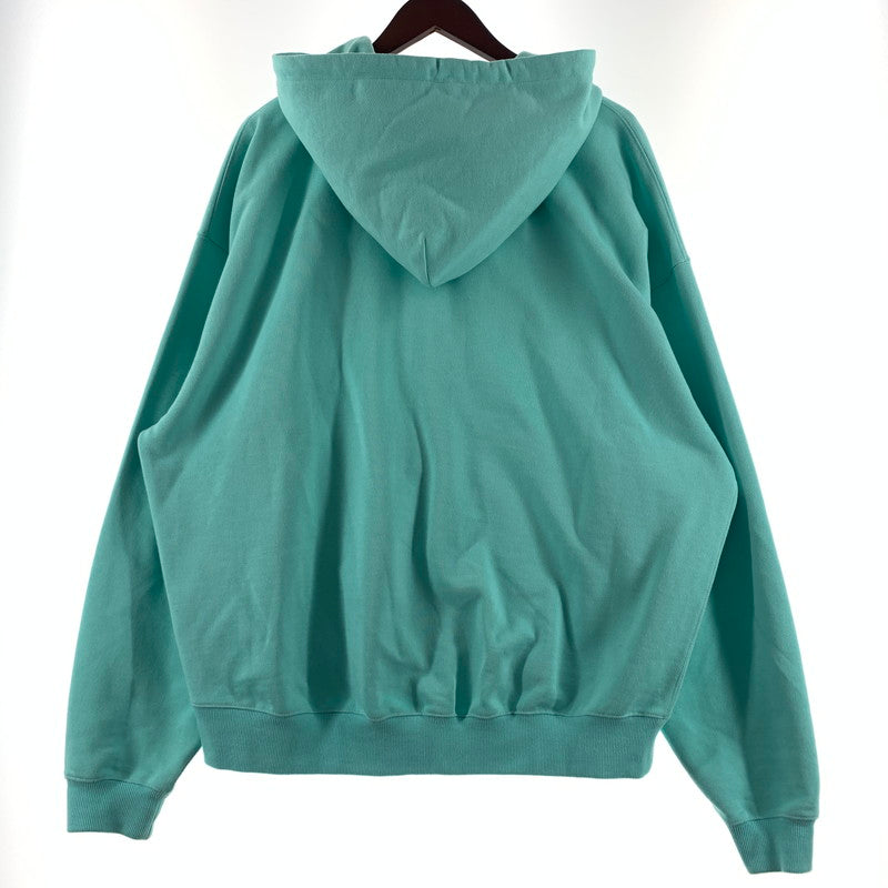 【中古品】【メンズ】 TTT-MSW ティー モダンストリートウエア WAVE LOGO HOODIE TTT-CT-004 ウェーブロゴ フーディ トップス フルジップパーカー 140-260531-ko-10-tei サイズ：L カラー：ミントグリーン 万代Net店