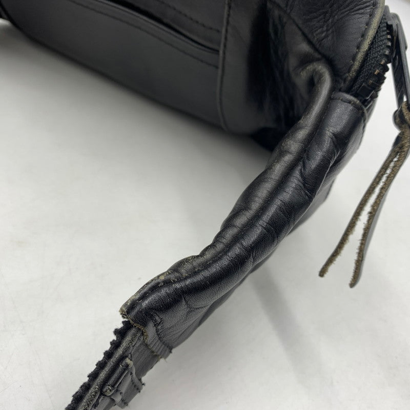 【現状渡し品】【メンズ】 schott ショット PADDED BODY BAG 3109023 パデッド ボディバッグ カバン レザーバッグ 188-260606-ko-10-tei カラー：ブラック 万代Net店