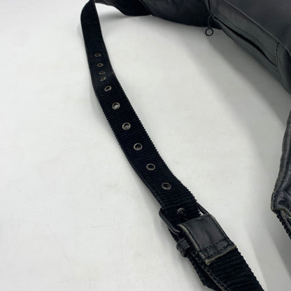 【現状渡し品】【メンズ】 schott ショット PADDED BODY BAG 3109023 パデッド ボディバッグ カバン レザーバッグ 188-260606-ko-10-tei カラー：ブラック 万代Net店