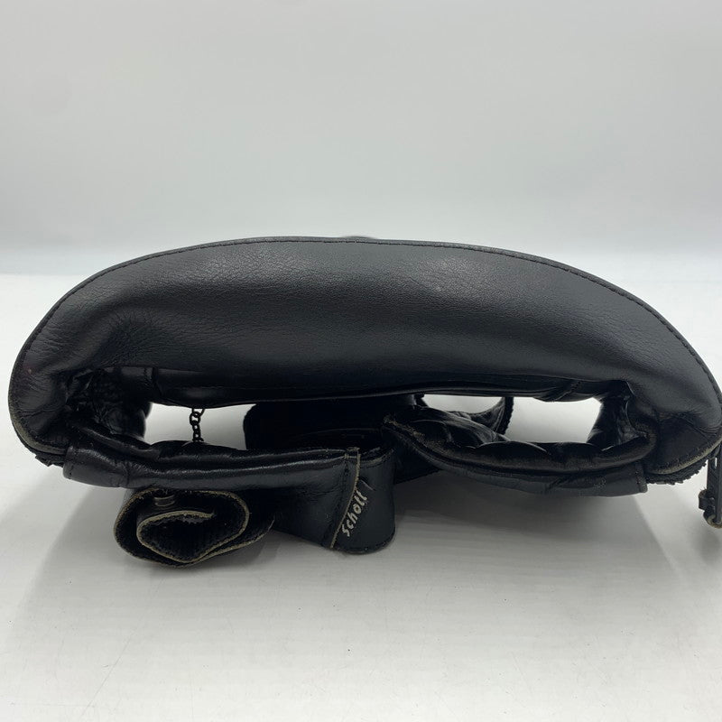 【現状渡し品】【メンズ】 schott ショット PADDED BODY BAG 3109023 パデッド ボディバッグ カバン レザーバッグ 188-260606-ko-10-tei カラー：ブラック 万代Net店