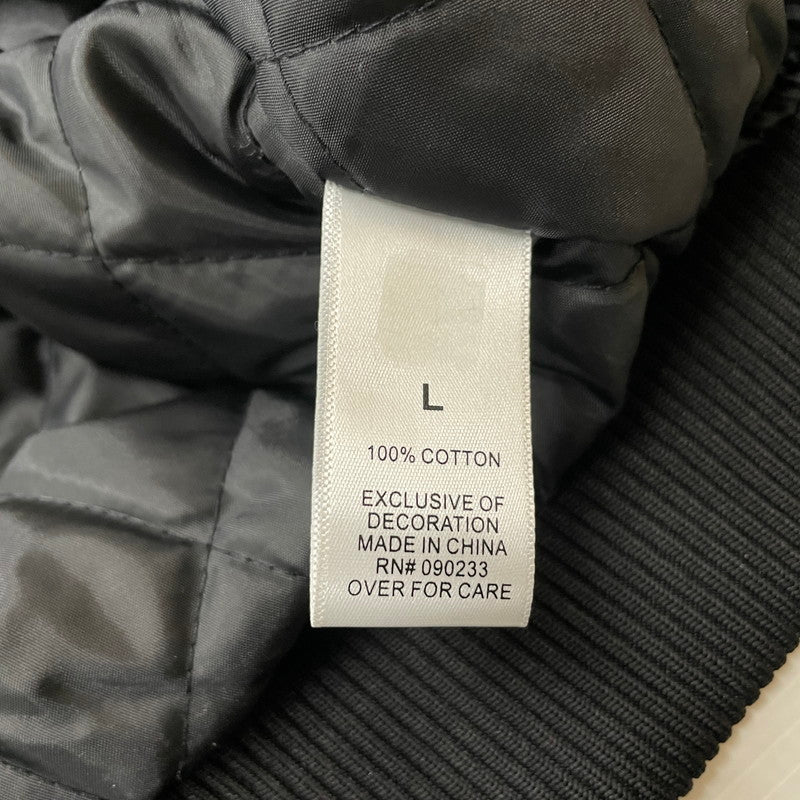 【中古品】【メンズ】 FEAR OF GOD ESSENTIALS フィアーオブゴッド エッセンシャルズ MA-1 FLIGHT JACKET MA-1 フライトジャケット アウター 142-260531-yo-04-tei サイズ：L カラー：ブラック 万代Net店