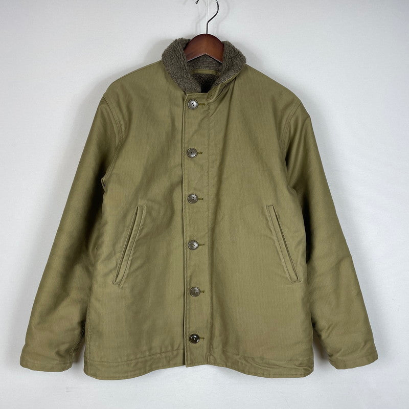 【中古品】【メンズ】 UNKNOWN N-1 DECK JACKET N-1 デッキジャケット アウター ミリタリー 145-260531-yo-05-tei サイズ：表記なし カラー：カーキ 万代Net店