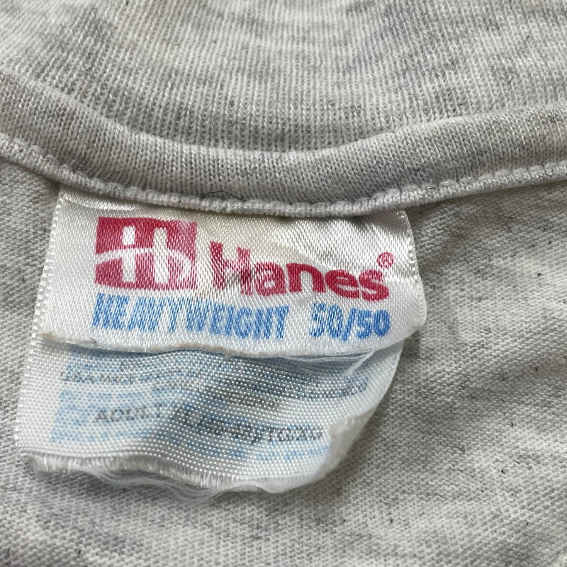 【現状渡し品】【メンズ】 HANES ヘインズ 90's PANAMA CITY BEACH FLORIDA TEE 90年代 パナマ シティ ビーチ フロリダ Tシャツ 半袖 トップス 145-260714-sa-01-tei サイズ：XL カラー：グレー 万代Net店