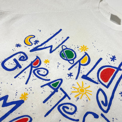 【中古品】【メンズ】 TULTEX タルテックス 80's RAGLAN SLEEVE SWEAT VINTAGE 80年代 ラグランスリーブ スウェット 長袖 トップス トレーナー ヴィンテージ 145-260828-yo-14-teih サイズ：L カラー：ホワイト 万代Net店