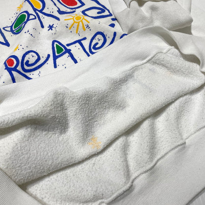 【中古品】【メンズ】 TULTEX タルテックス 80's RAGLAN SLEEVE SWEAT VINTAGE 80年代 ラグランスリーブ スウェット 長袖 トップス トレーナー ヴィンテージ 145-260828-yo-14-teih サイズ：L カラー：ホワイト 万代Net店