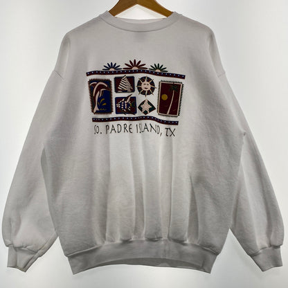 【中古品】【メンズ】 TULTEX タルテックス 90’s SWEAT 90年代 スウェット 長袖 トップス 145-260829-sa-08-tei サイズ：L カラー：ホワイト 万代Net店