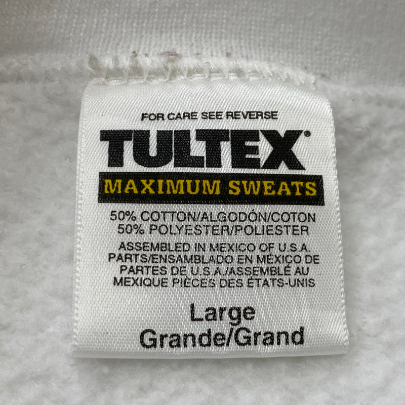 【中古品】【メンズ】 TULTEX タルテックス 90’s SWEAT 90年代 スウェット 長袖 トップス 145-260829-sa-08-tei サイズ：L カラー：ホワイト 万代Net店