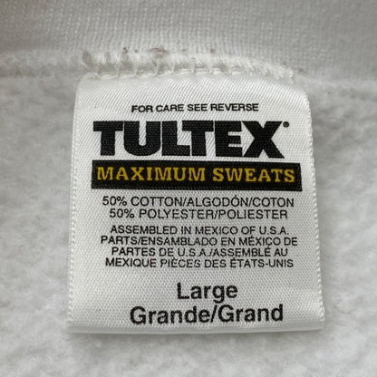 【中古品】【メンズ】 TULTEX タルテックス 90’s SWEAT 90年代 スウェット 長袖 トップス 145-260829-sa-08-tei サイズ：L カラー：ホワイト 万代Net店