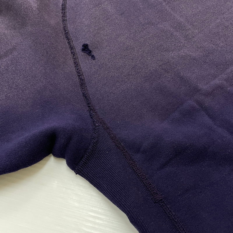 【中古品】【メンズ】 NEEDLES ニードルス DECONSTRUCTED SWEAT SHIRT COTTON FRENCH RW336 デコンストラクト スウェット シャツ コットンフレンチ 長袖 トップス 140-260531-yo-12-tei サイズ：M カラー：パープル 万代Net店