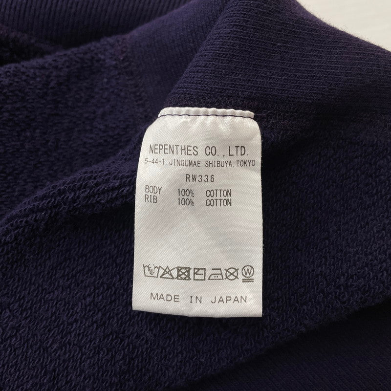 【中古品】【メンズ】 NEEDLES ニードルス DECONSTRUCTED SWEAT SHIRT COTTON FRENCH RW336 デコンストラクト スウェット シャツ コットンフレンチ 長袖 トップス 140-260531-yo-12-tei サイズ：M カラー：パープル 万代Net店