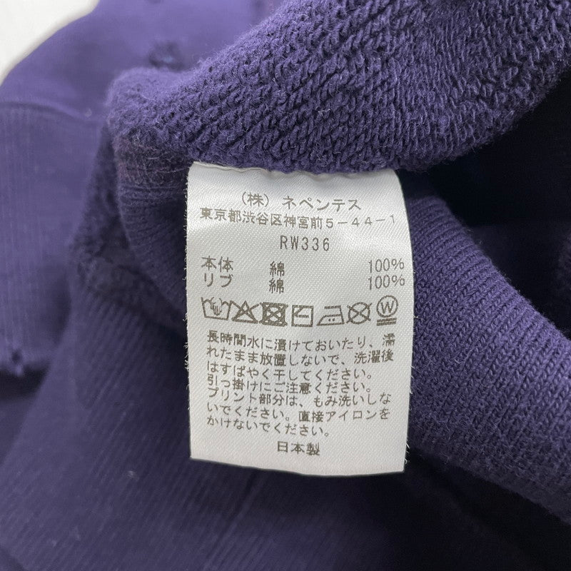 【中古品】【メンズ】 NEEDLES ニードルス DECONSTRUCTED SWEAT SHIRT COTTON FRENCH RW336 デコンストラクト スウェット シャツ コットンフレンチ 長袖 トップス 140-260531-yo-12-tei サイズ：M カラー：パープル 万代Net店