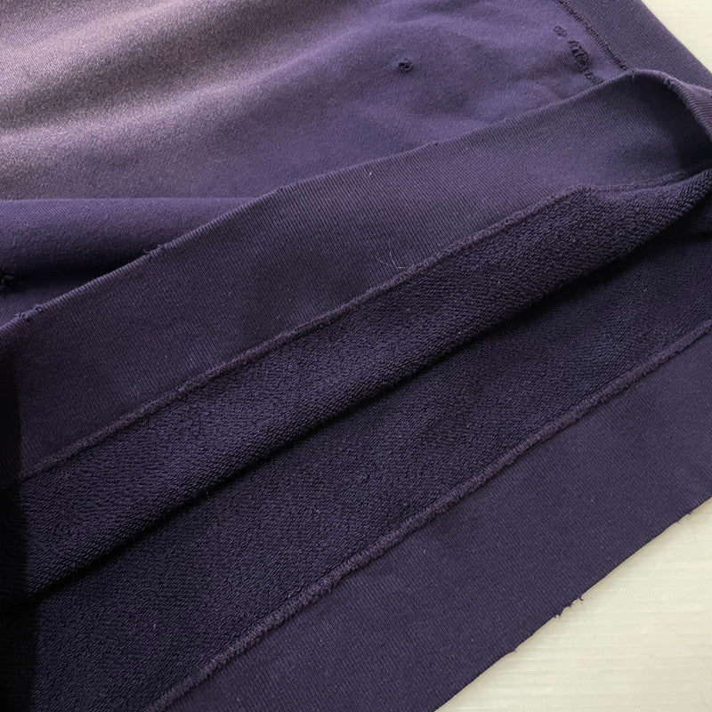 【中古品】【メンズ】 NEEDLES ニードルス DECONSTRUCTED SWEAT SHIRT COTTON FRENCH RW336 デコンストラクト スウェット シャツ コットンフレンチ 長袖 トップス 140-260531-yo-12-tei サイズ：M カラー：パープル 万代Net店