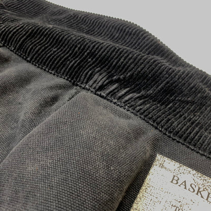 【中古品】【メンズ】 BASKETCASE バスケットケース POPE WORK JACKET ワークジャケット ライトアウター ダメージ加工 142-260531-ko-01-tei サイズ：M カラー：ブラック系 万代Net店